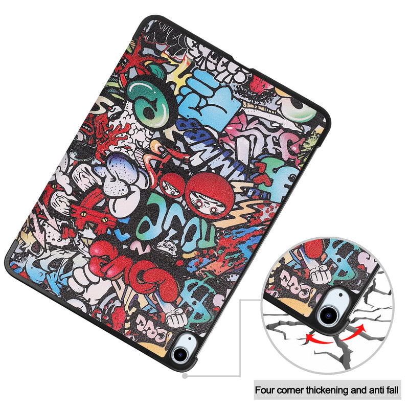 iPad Air 11 (M3, 2025) Designer Tri Fold Case [Graffiti]