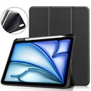 iPad Air 11 (M3, 2025) Tri Fold Case with Pen Holder [Black]