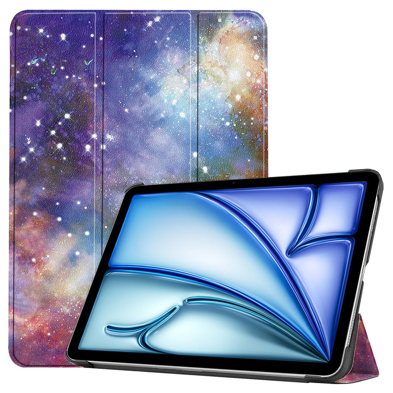 iPad Air 13 (M3, 2025) Designer Tri Fold Case [Galaxy]