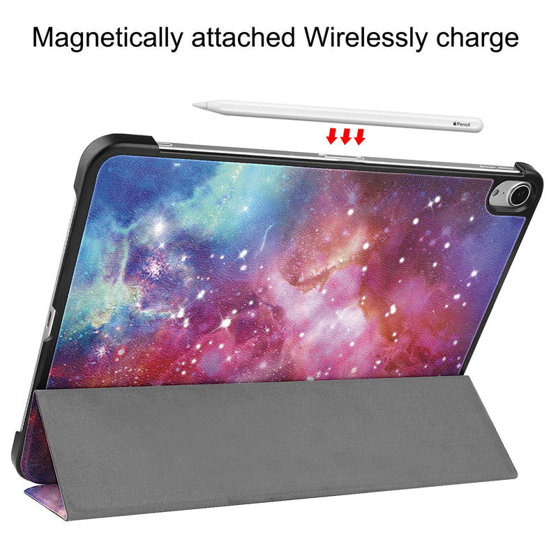 iPad Air 13 (M3, 2025) Designer Tri Fold Case [Galaxy]