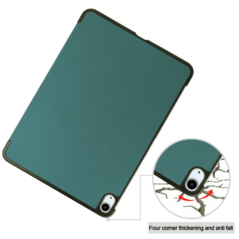 iPad Air 13 (M3, 2025) Tri Fold PU Leather Case [Teal]