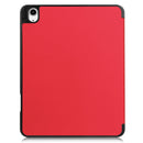 iPad Air 13 (M3, 2025) Tri Fold Case with Pen Holder [Red]