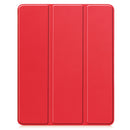 iPad Air 13 (M3, 2025) Tri Fold Case with Pen Holder [Red]