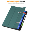 iPad Air 13 (M3, 2025) Tri Fold Case with Pen Holder [Teal]
