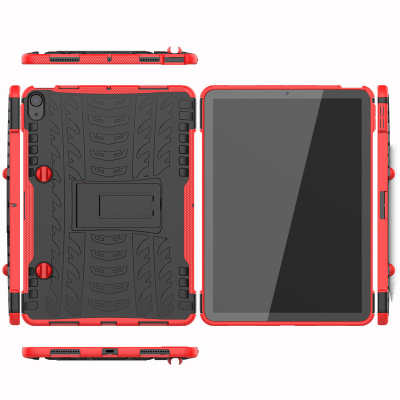 iPad Air 5 Case (10.9" 2022) Heavy Duty (Red)