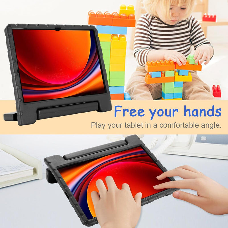 Samsung Galaxy Tab S10 Plus Shockproof Rugged Case [Black]