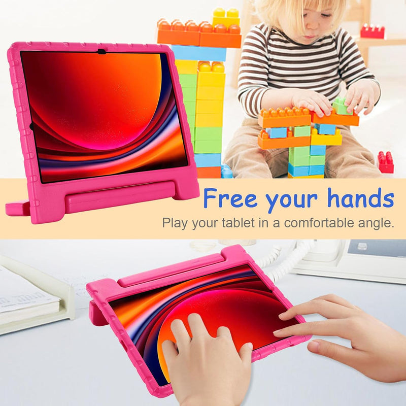 Samsung Galaxy Tab S10 Plus Shockproof Rugged Case [Rose]