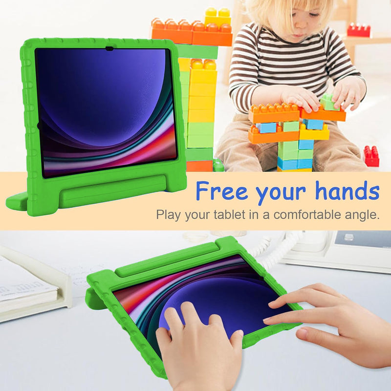 Samsung Galaxy Tab S10 Plus Shockproof Rugged Case [Green]