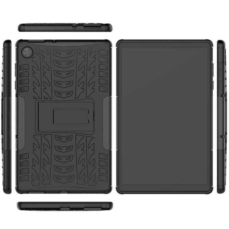 Lenovo Tab M10 HD (2nd Gen) TB-X306F Heavy Duty Rugged Case [Black]