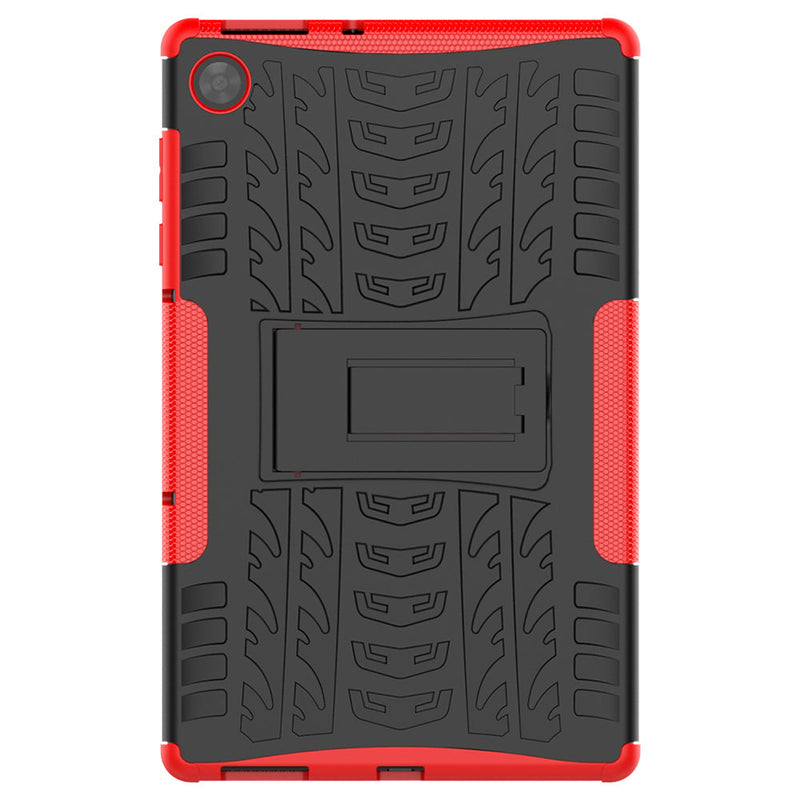 Lenovo Tab M10 HD (2nd Gen) TB-X306F Heavy Duty Rugged Case [Red]