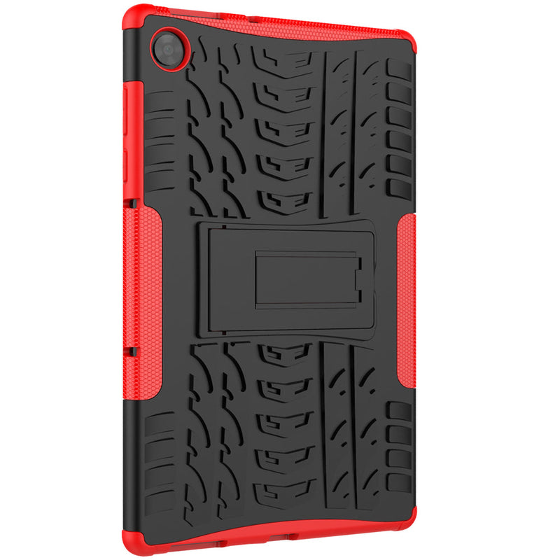 Lenovo Tab M10 HD (2nd Gen) TB-X306F Heavy Duty Rugged Case [Red]