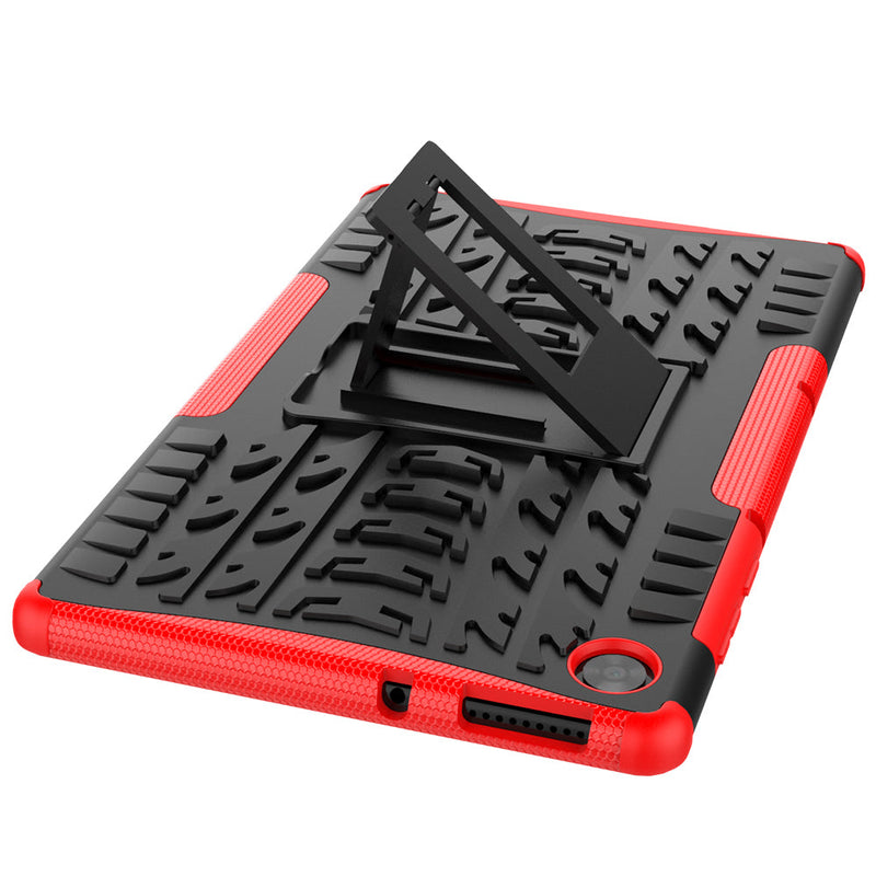 Lenovo Tab M10 HD (2nd Gen) TB-X306F Heavy Duty Rugged Case [Red]