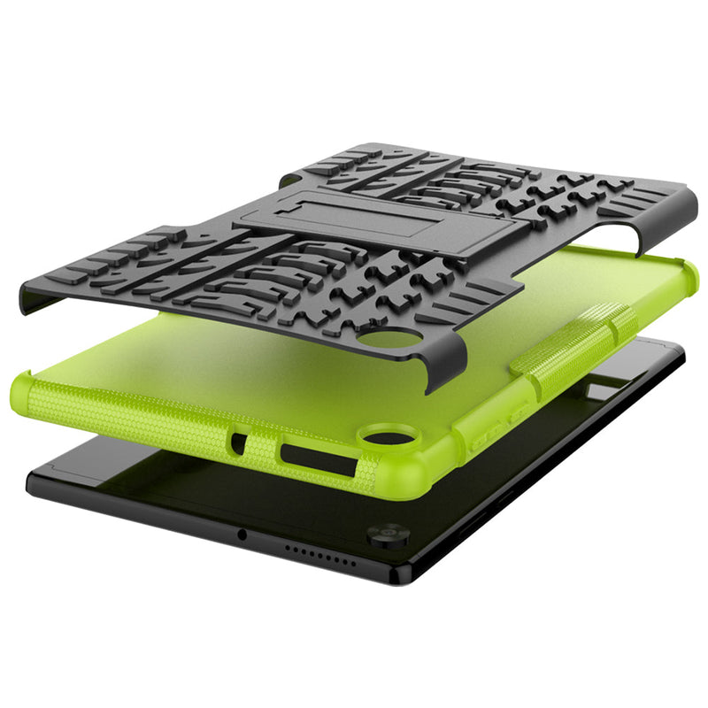 Lenovo Tab M10 HD (2nd Gen) TB-X306F Heavy Duty Rugged Case [Green]
