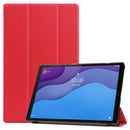 Lenovo Tab M10 HD (2nd Gen) TB-X306F Tri-Fold PU Case [Red]