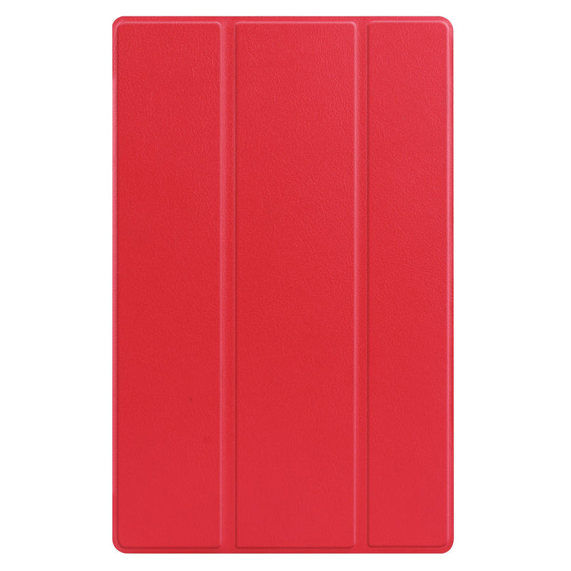 Lenovo Tab M10 HD (2nd Gen) TB-X306F Tri-Fold PU Case [Red]
