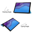 Lenovo Tab M10 HD (2nd Gen) TB-X306F Tri-Fold PU Case [LightBlue]