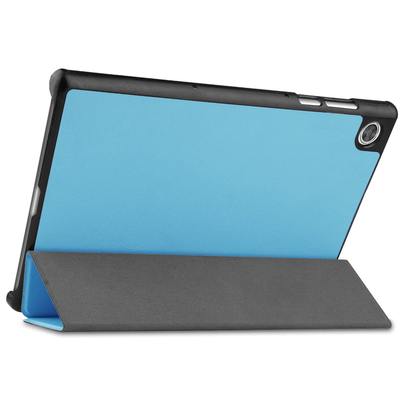 Lenovo Tab M10 HD (2nd Gen) TB-X306F Tri-Fold PU Case [LightBlue]