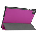Lenovo Tab M10 HD (2nd Gen) TB-X306F Tri-Fold PU Case [Purple]