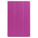 Lenovo Tab M10 HD (2nd Gen) TB-X306F Tri-Fold PU Case [Purple]