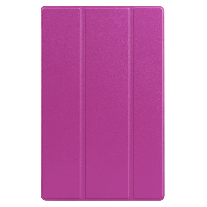 Lenovo Tab M10 HD (2nd Gen) TB-X306F Tri-Fold PU Case [Purple]