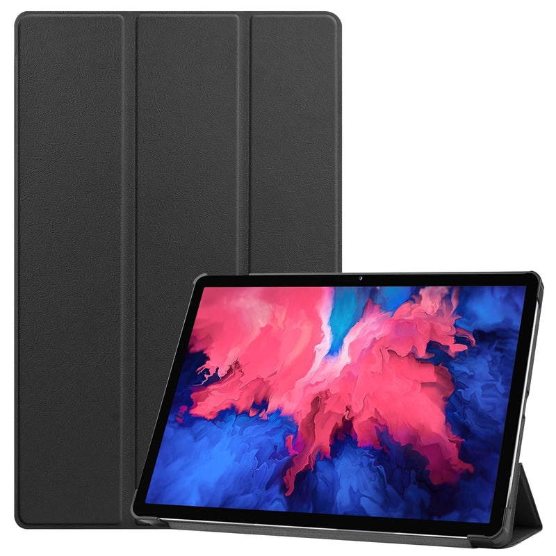 Lenovo Tab P11 J606F Tri-Fold PU Case [Black]