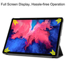 Lenovo Tab P11 J606F Tri-Fold PU Case [Black]