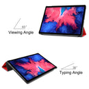 Lenovo Tab P11 J606F Tri-Fold PU Case [Red]