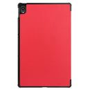 Lenovo Tab P11 Plus J616 Tri-Fold PU Case [Red]