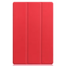 Lenovo Tab P11 Plus J616 Tri-Fold PU Case [Red]