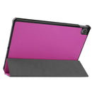Lenovo Tab P11 J606F Tri-Fold PU Case [Purple]