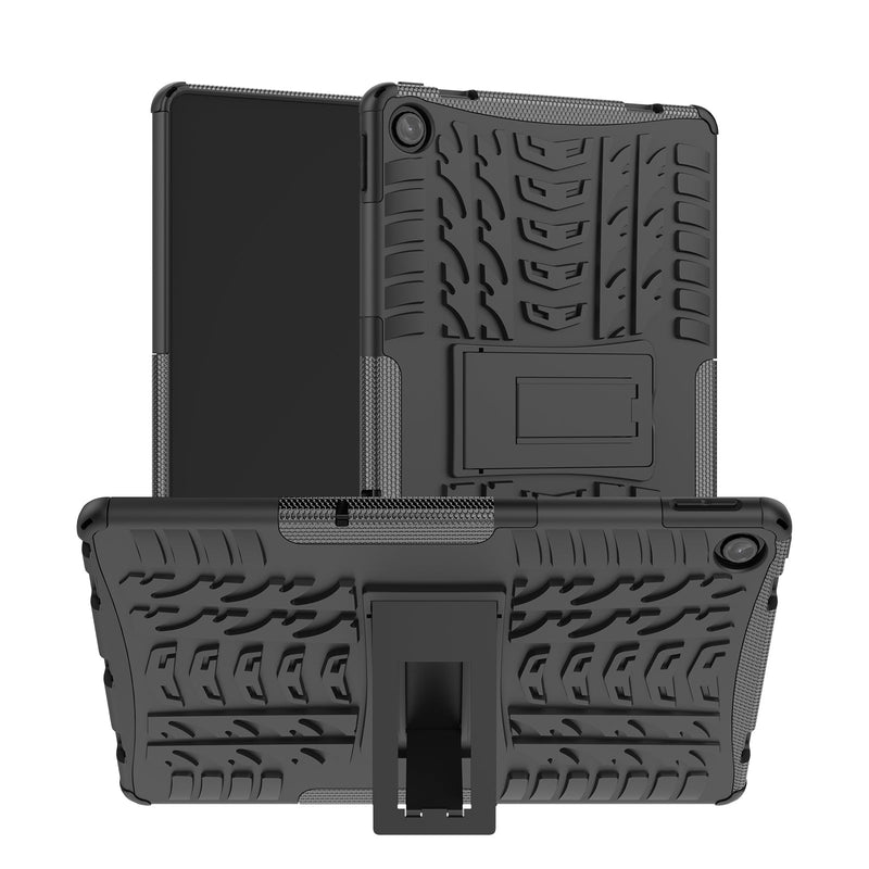 Lenovo Tab M10 Plus (3rd Gen) TB125 Heavy Duty Rugged Case [Black]
