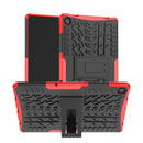 Lenovo Tab M10 Plus (3rd Gen) TB125 Heavy Duty Rugged Case [Red]