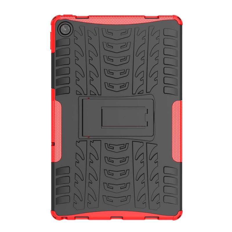 Lenovo Tab M10 Plus (3rd Gen) TB125 Heavy Duty Rugged Case [Red]