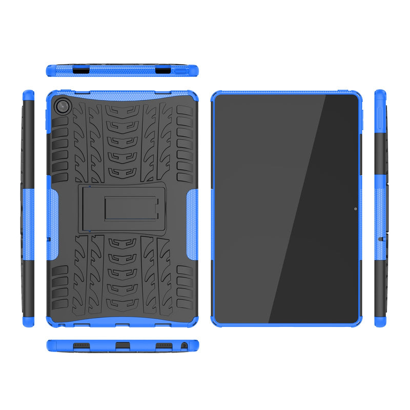 Lenovo Tab M10 Plus (3rd Gen) TB125 Heavy Duty Rugged Case [Blue]