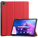 Lenovo Tab M10 Plus (3rd Gen) TB125 Tri-Fold PU Case [Red]