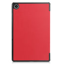 Lenovo Tab M10 Plus (3rd Gen) TB125 Tri-Fold PU Case [Red]