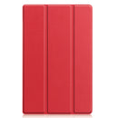 Lenovo Tab M10 Plus (3rd Gen) TB125 Tri-Fold PU Case [Red]