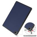 Lenovo Tab M10 Plus (3rd Gen) TB125 Tri-Fold PU Case [Navy]
