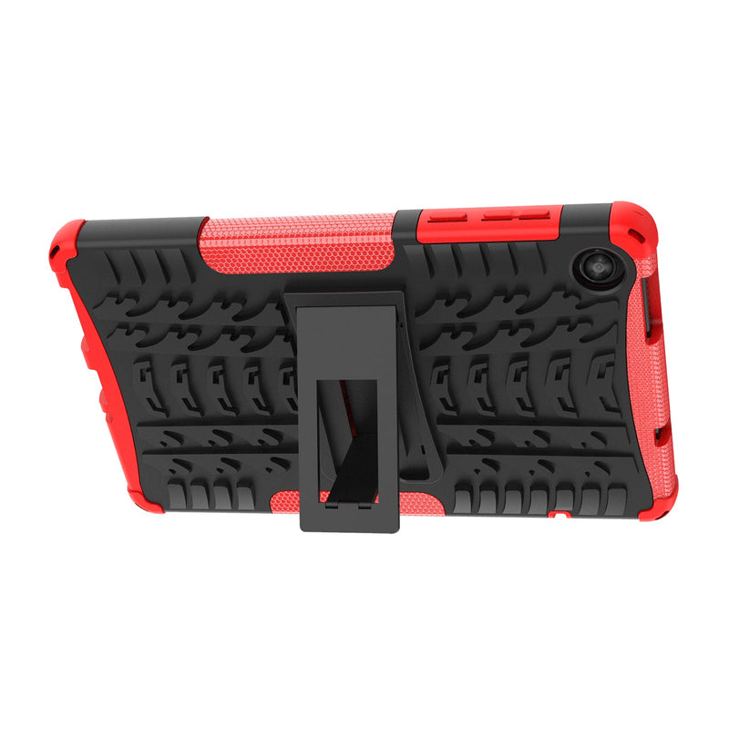 Lenovo Tab M8 (4th Gen) TB300 Heavy Duty Rugged Case [Red]
