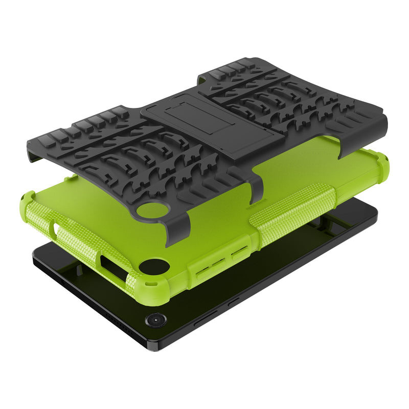Lenovo Tab M8 (4th Gen) TB300 Heavy Duty Rugged Case [Green]