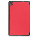Lenovo Tab M8 (4th Gen) TB300 Tri-Fold PU Case [Red]