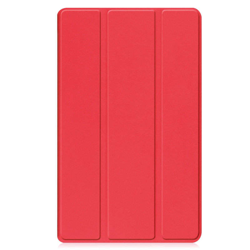 Lenovo Tab M8 (4th Gen) TB300 Tri-Fold PU Case [Red]