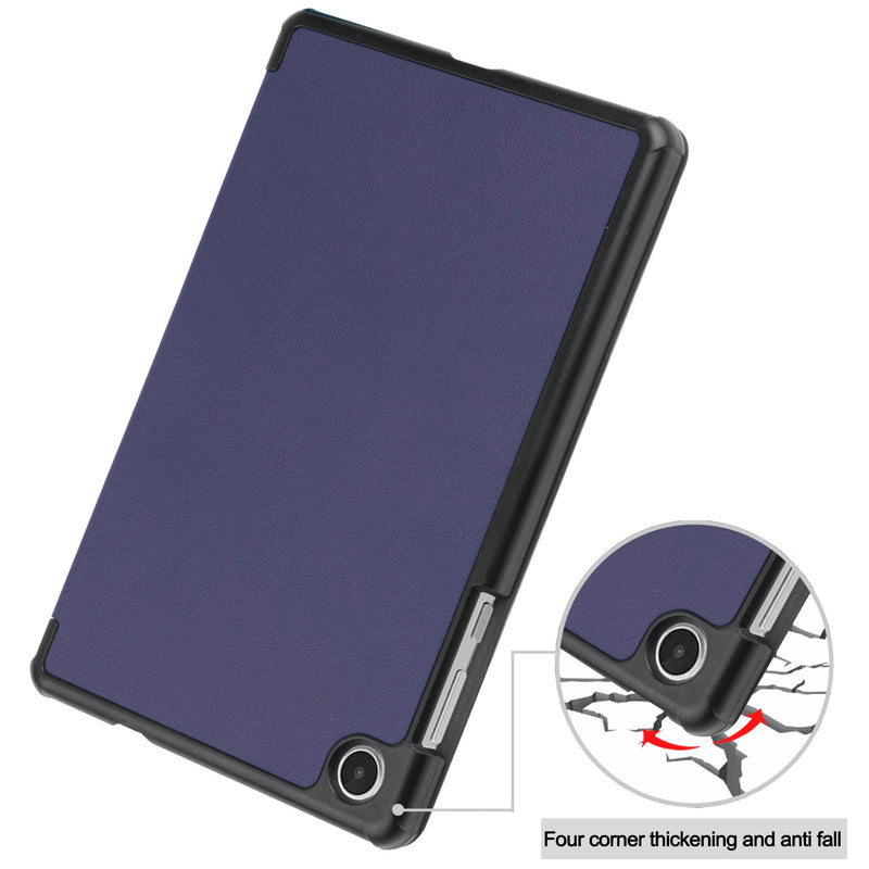 Lenovo Tab M8 (4th Gen) TB300 Tri-Fold PU Case [Navy]