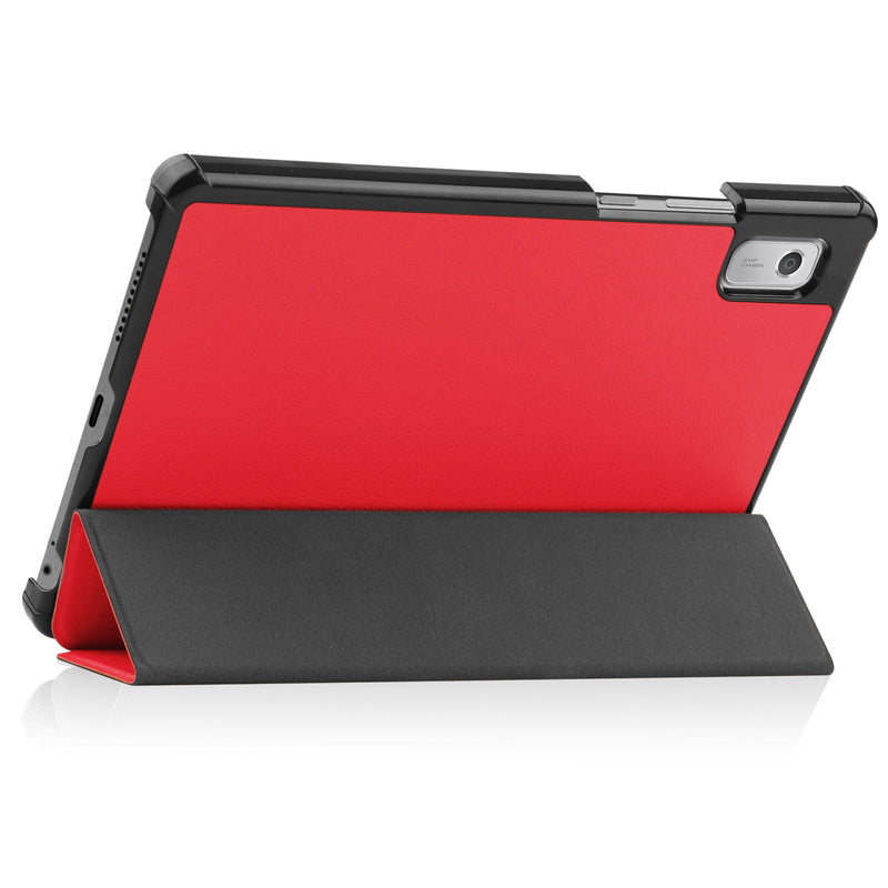 Lenovo Tab M9 TB310 Tri-Fold PU Case [Red]