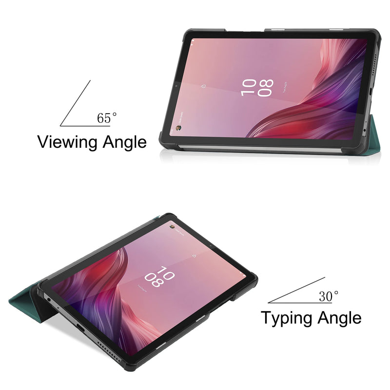 Lenovo Tab M9 TB310 Tri-Fold PU Case [Teal]