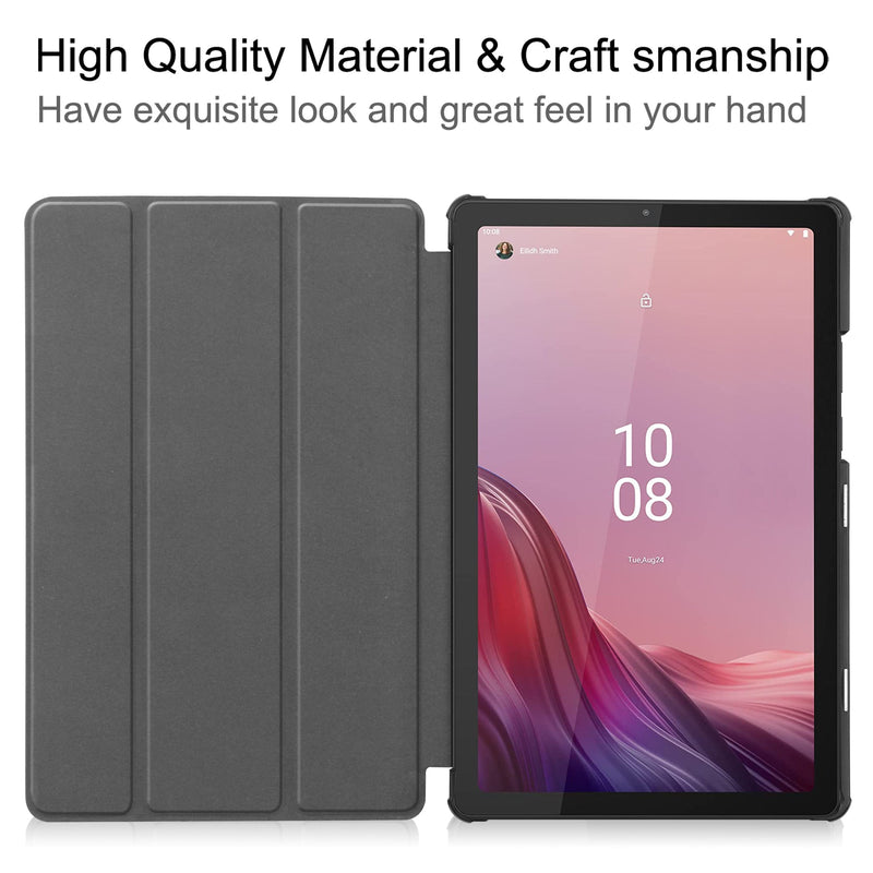 Lenovo Tab M9 TB310 Tri-Fold PU Case [Red]