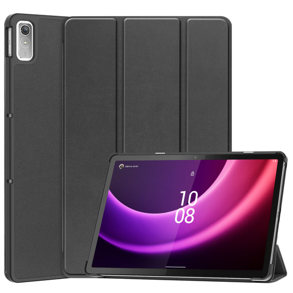 Lenovo Tab P11 (2nd Gen) TB350 Tri-Fold PU Case [Black]