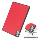 Lenovo Tab P11 (2nd Gen) TB350 Tri-Fold PU Case [Red]