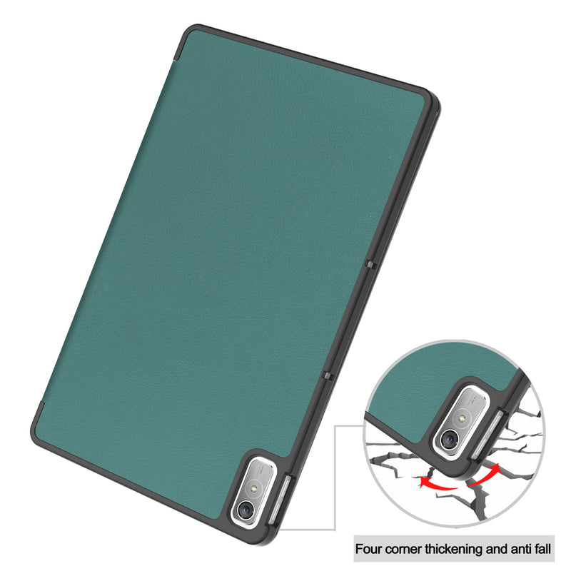 Lenovo Tab P11 (2nd Gen) TB350 Tri-Fold PU Case [Teal]