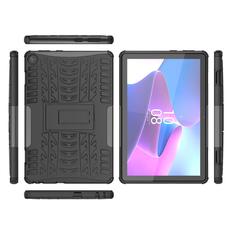 Lenovo Tab M10 (3rd Gen) TB328 Heavy Duty Rugged Case [Black]